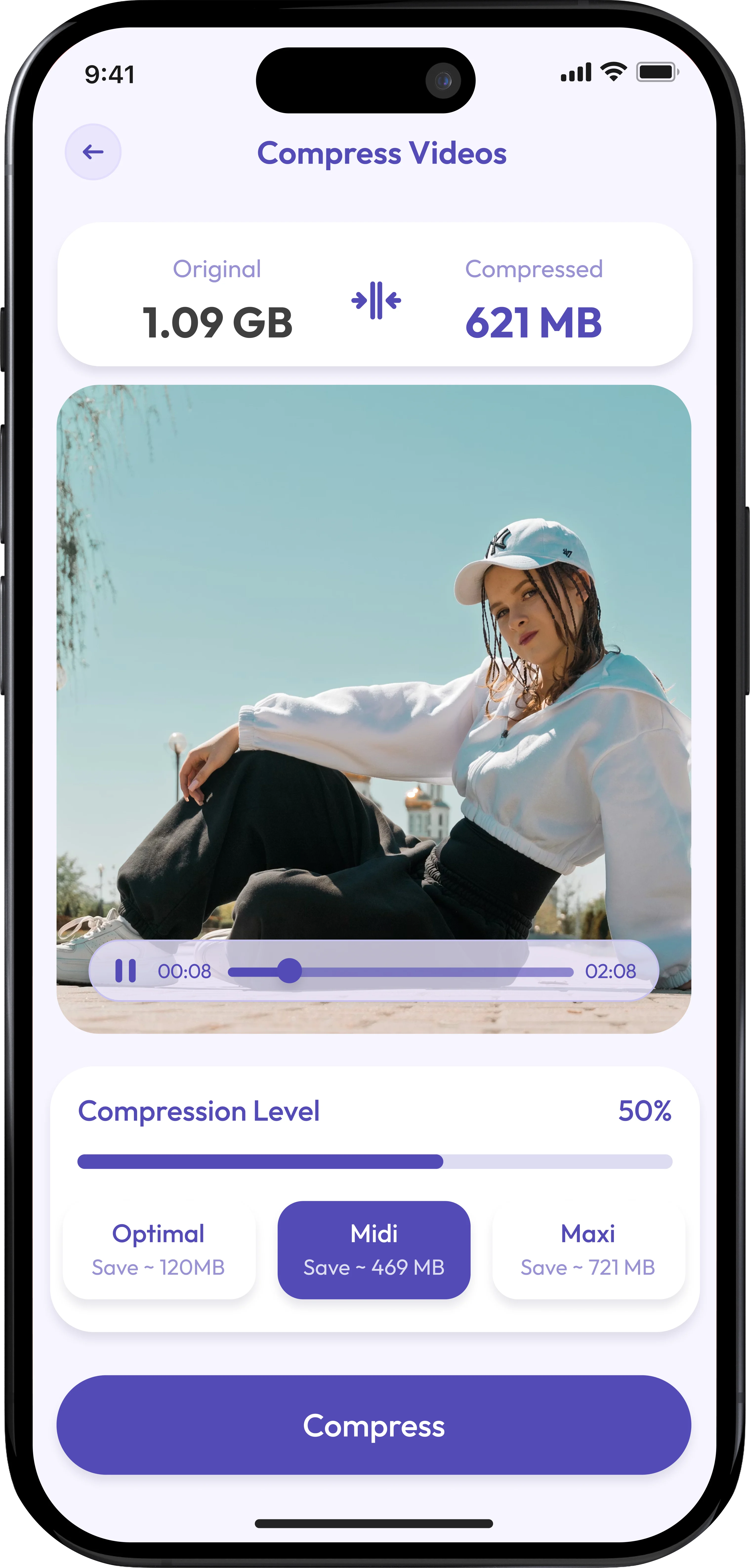 Video compression